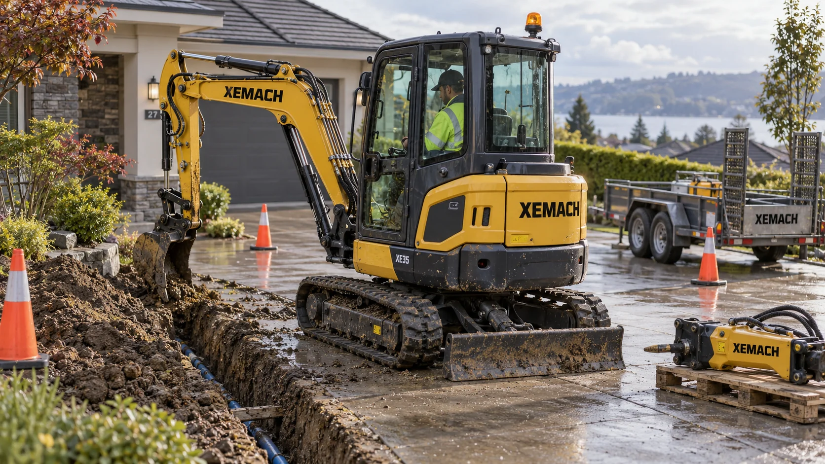 Why 3- to 4-ton mini excavators keep winning utility and rental work