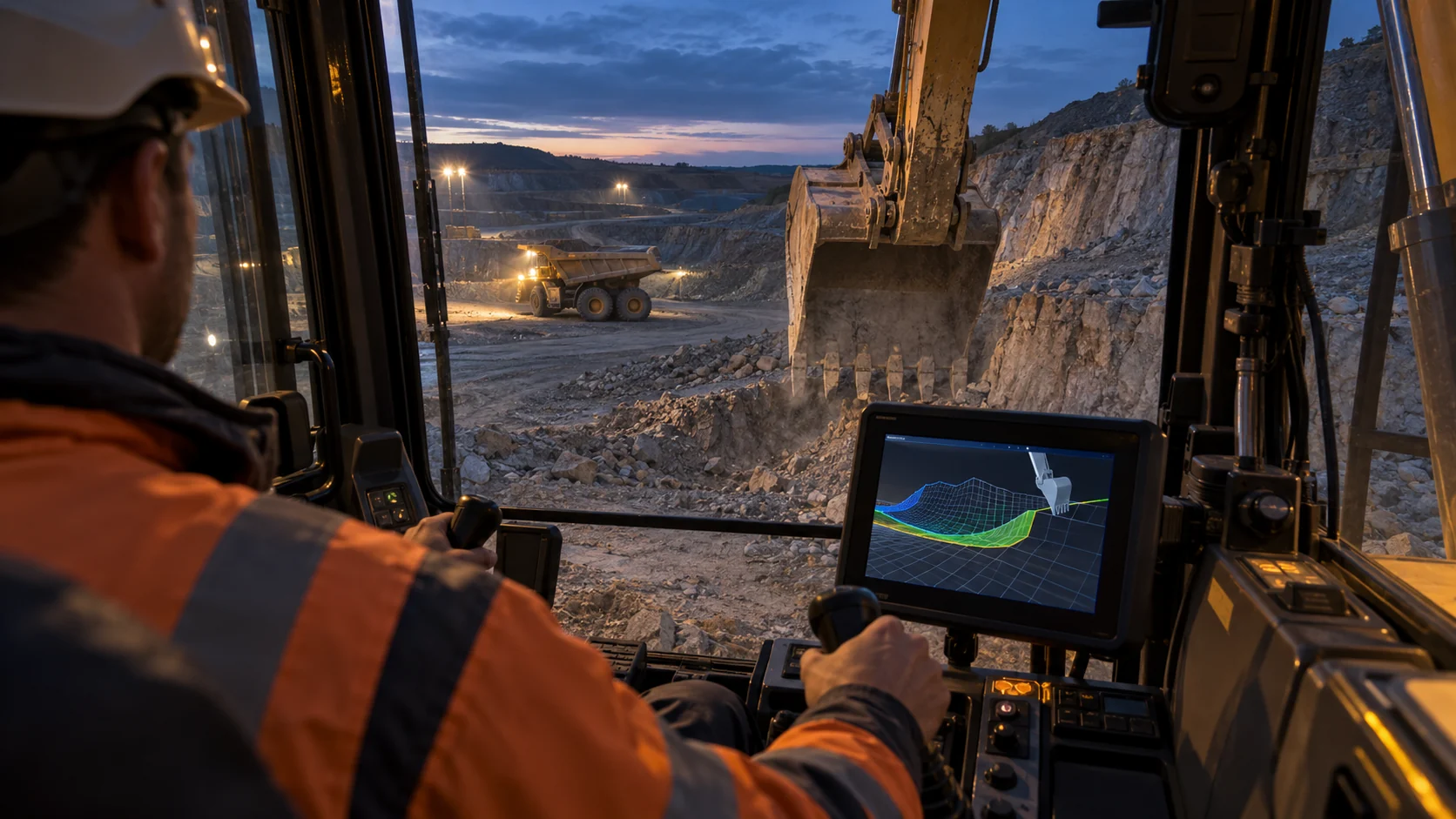 Excavator guidance in mining: from operator aid to production tool