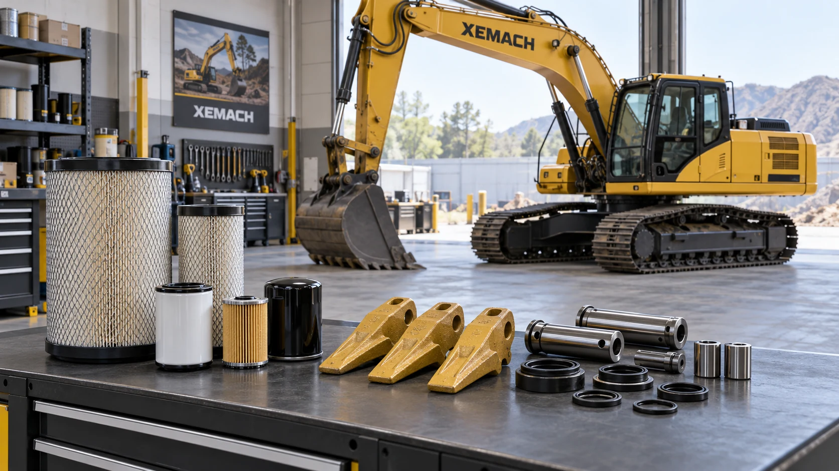 XEMACH Launches Full Range of Excavator Maintenance and Wear Parts Kits in 2026