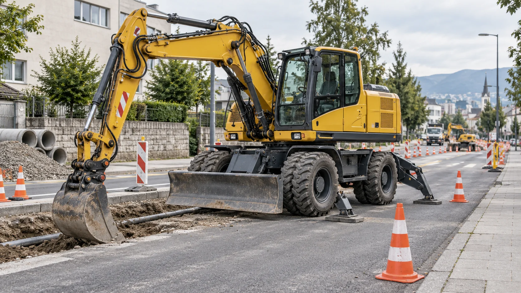 Wheeled Excavators Are Becoming the Practical Choice for Jobs That Move