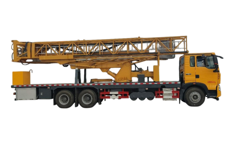 Bridge inspection vehicle