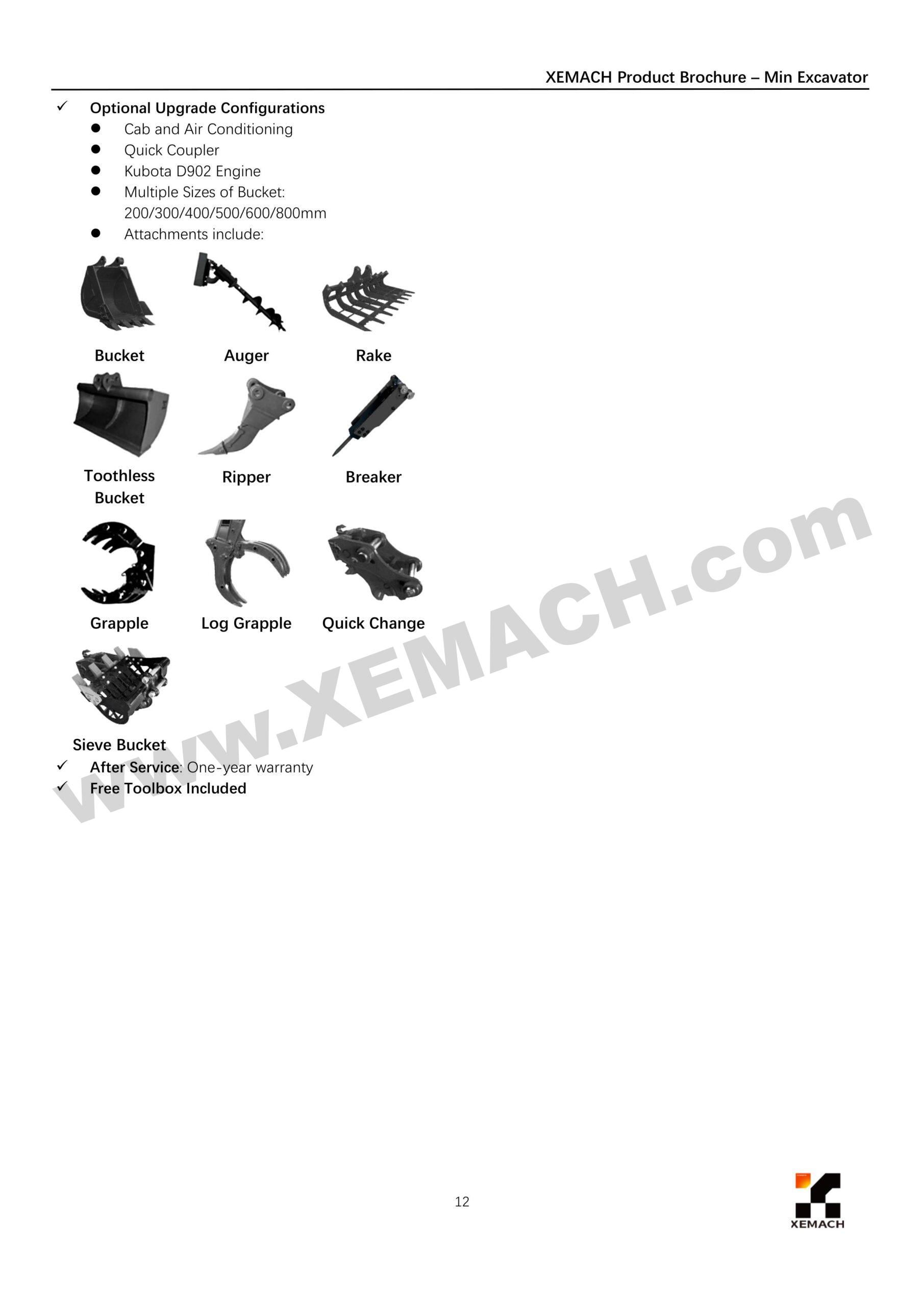 XEMACH equipment and project reference