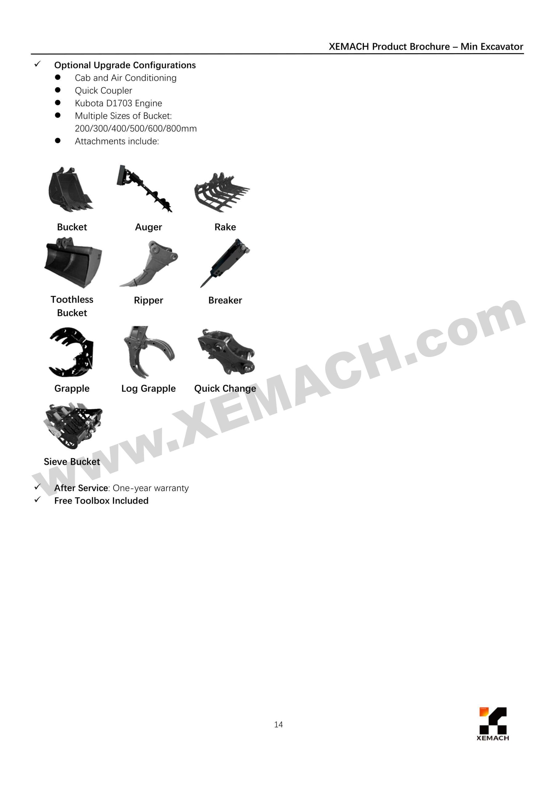 XEMACH equipment and project reference
