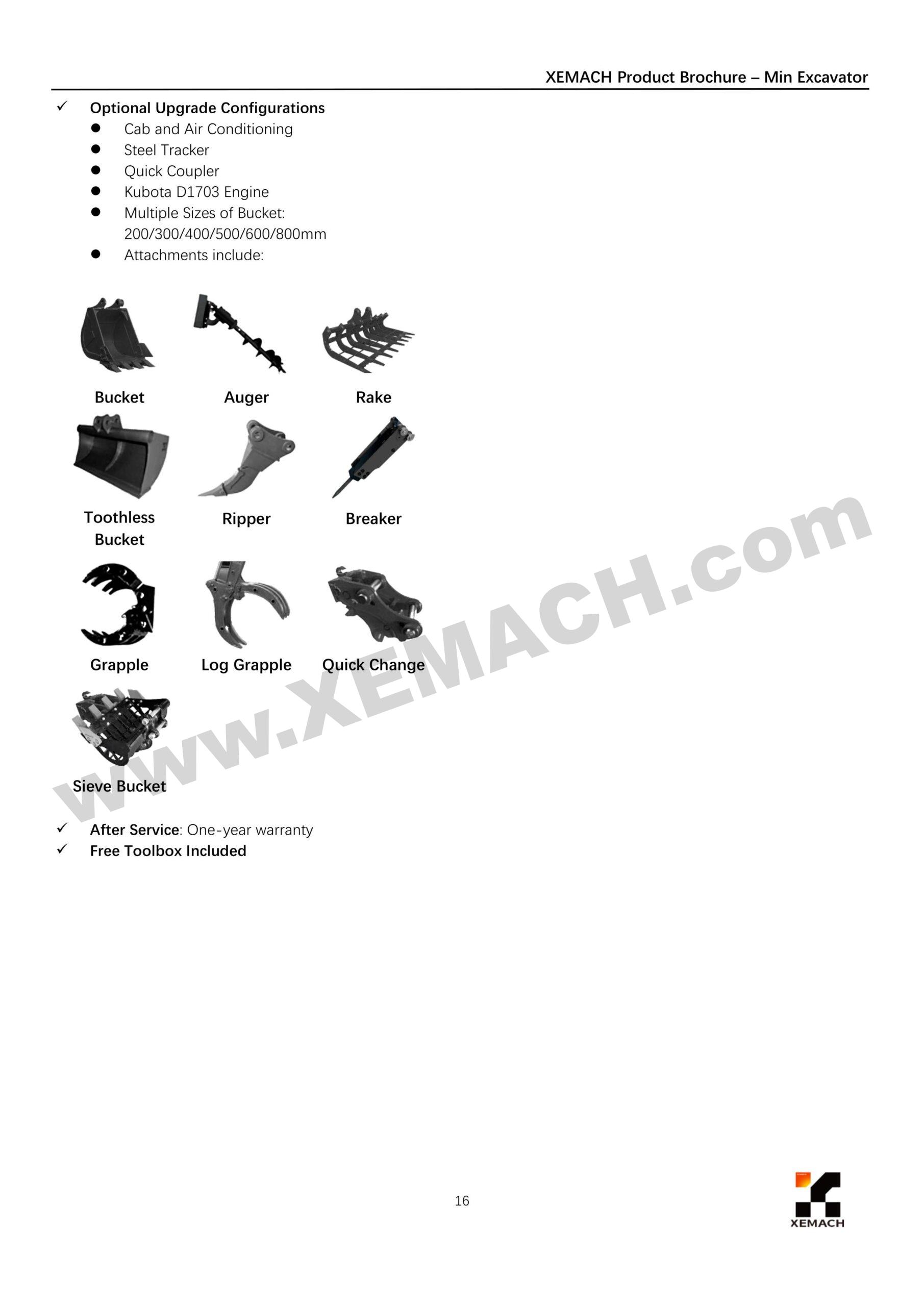 XEMACH equipment and project reference