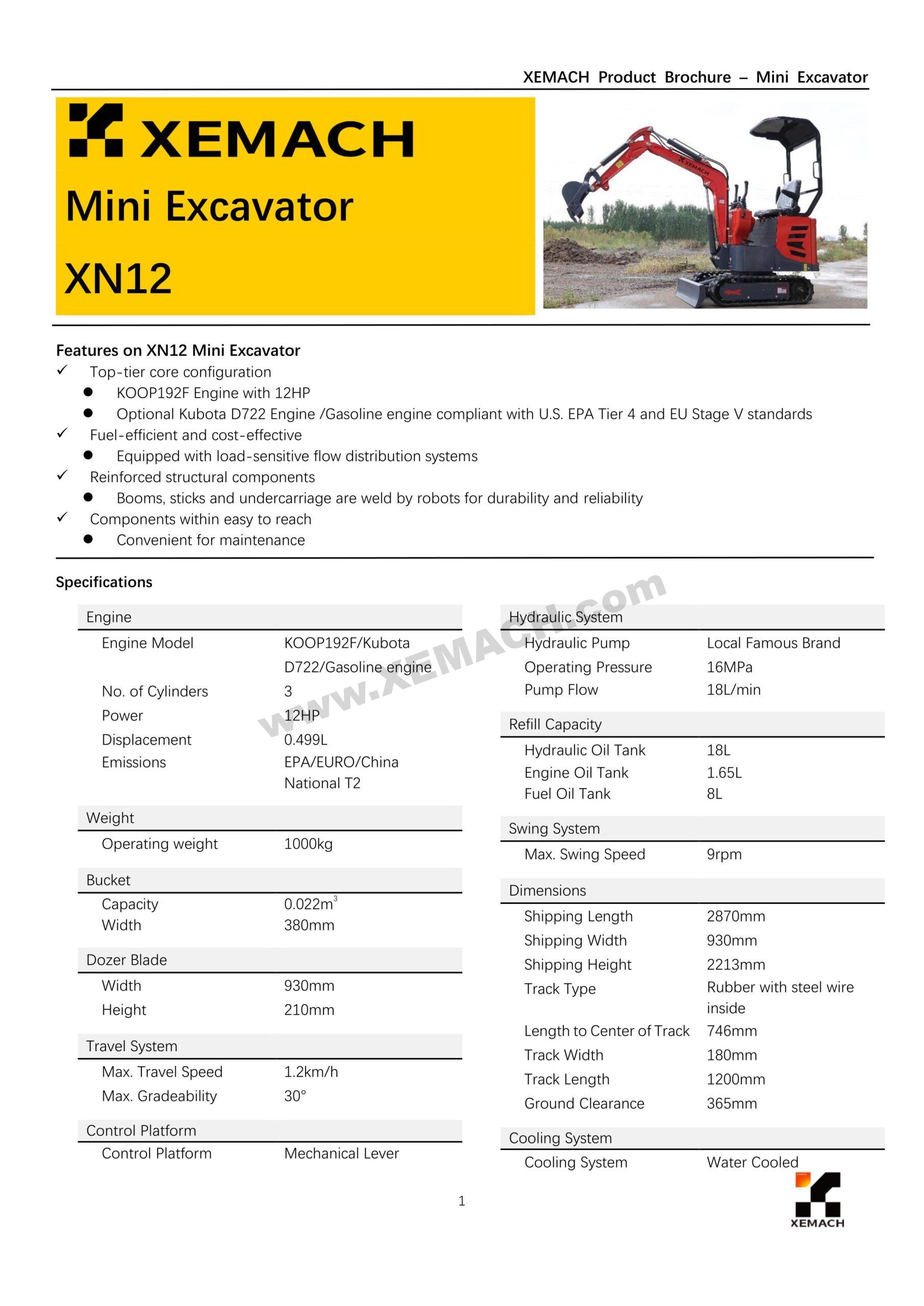 XEMACH equipment and project reference