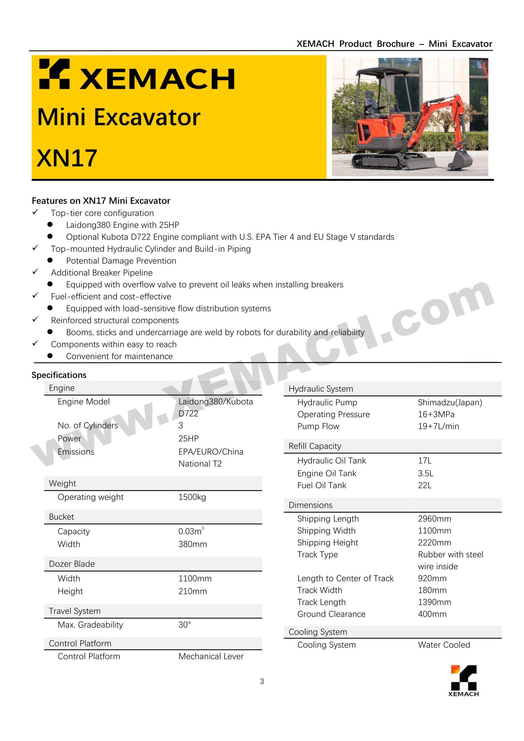 XEMACH equipment and project reference