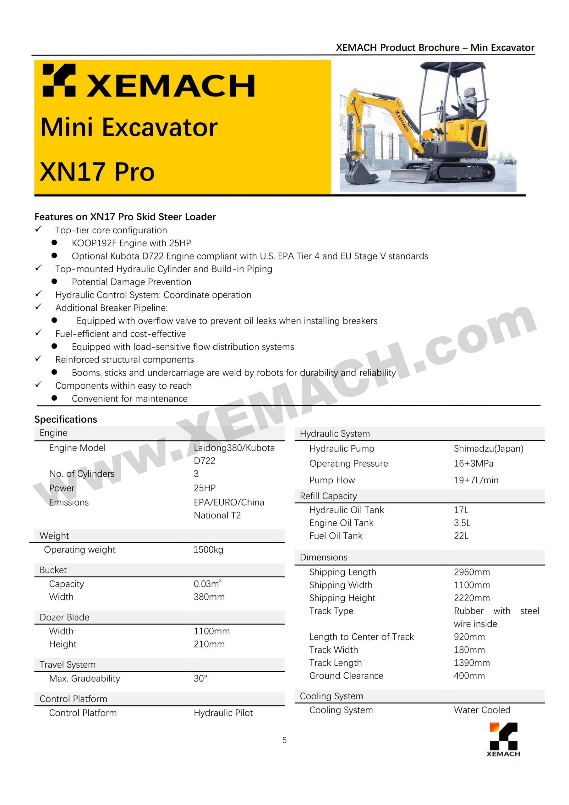 XEMACH equipment and project reference