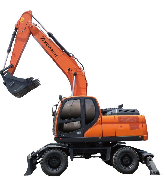 210 wheel excavator