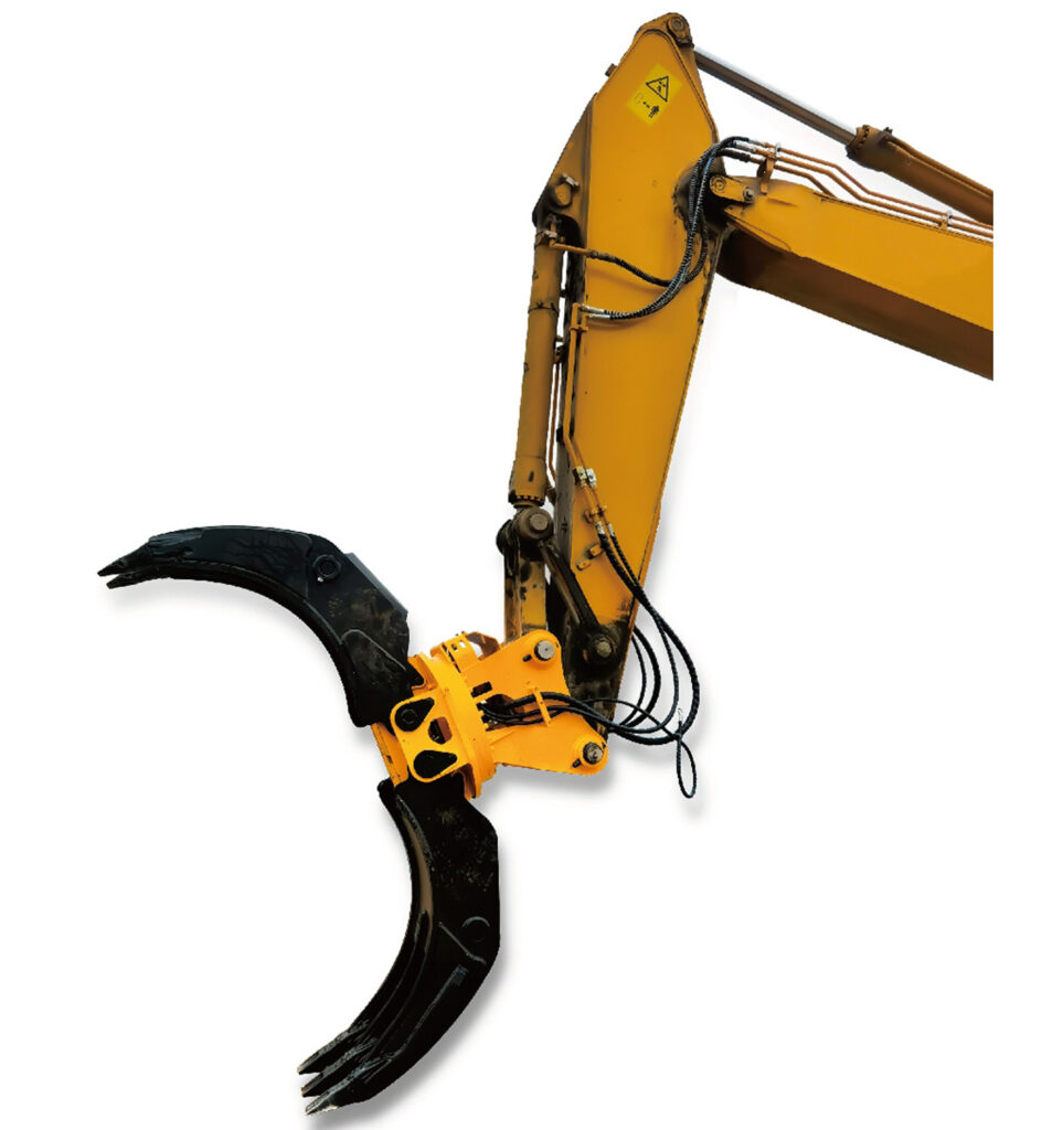 Rotating Wood Grapple