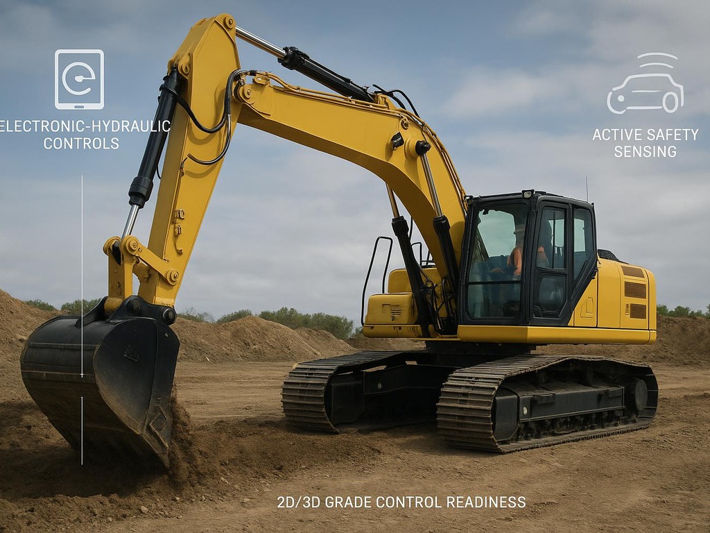 Crawler excavator on a jobsite (featured image)
