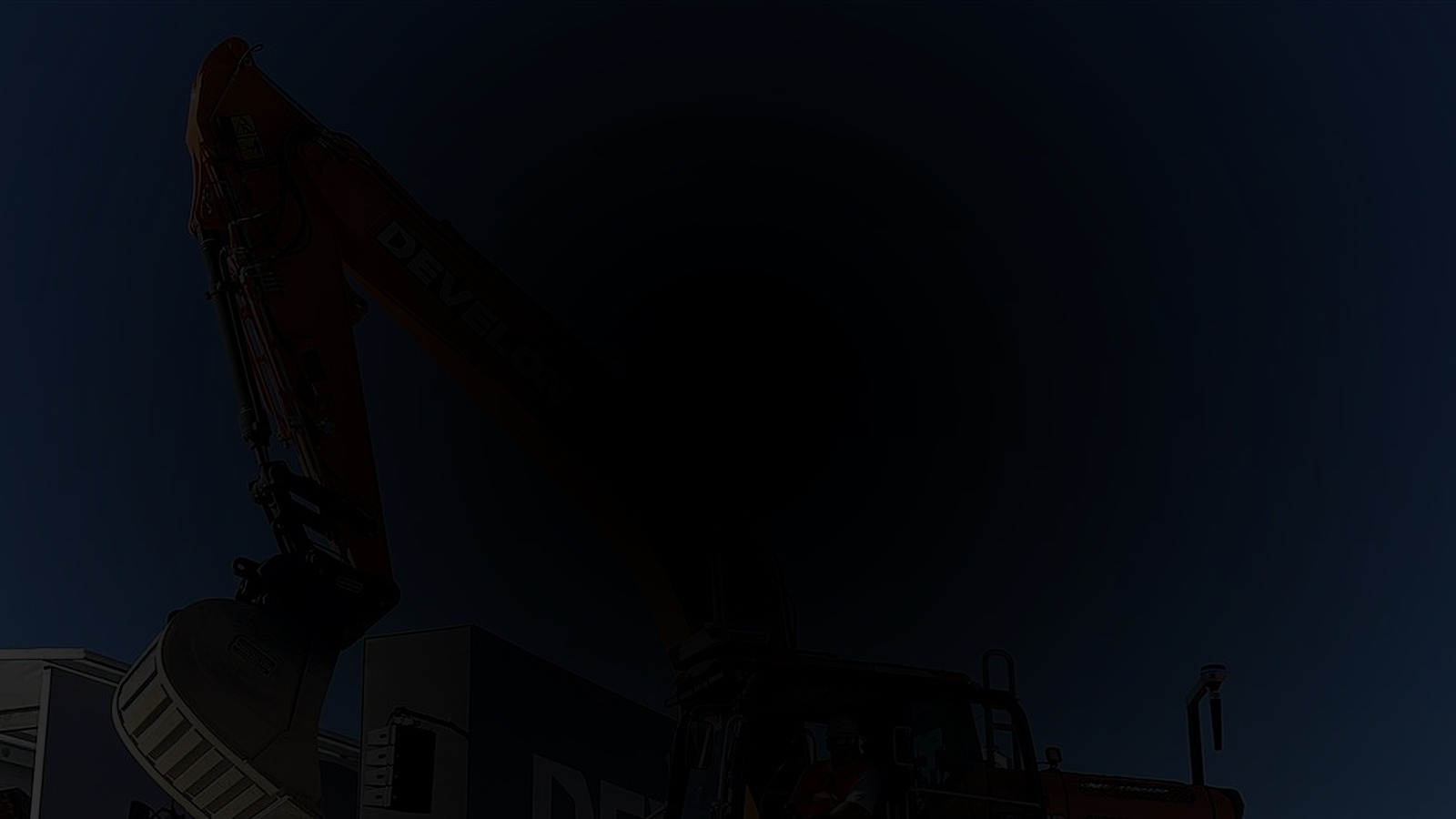 Crawler excavator on a jobsite (featured image)