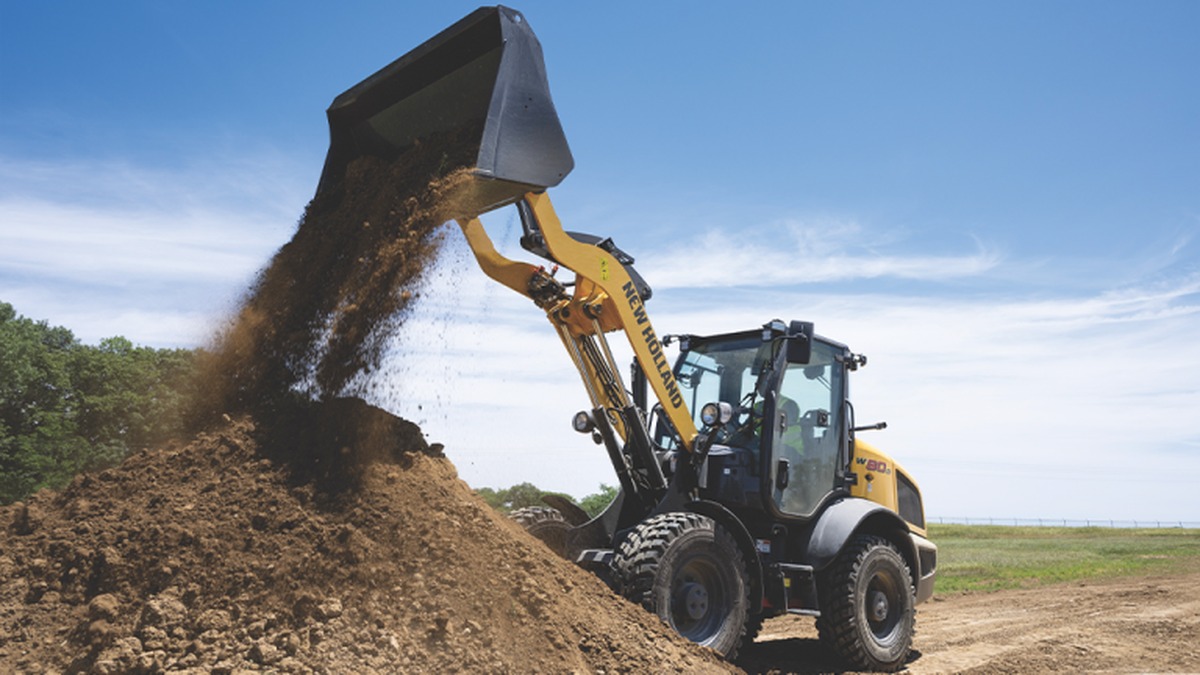 Compact wheel loader industry image
